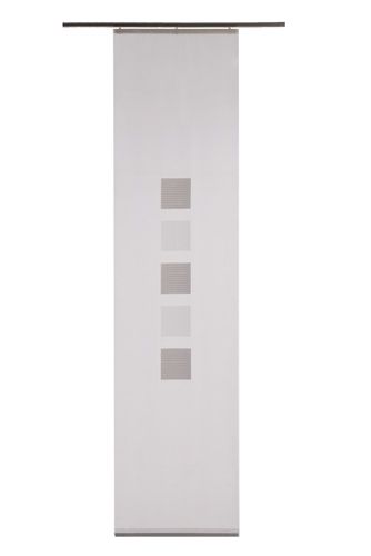 Artikelbild Flächenvorhang Gardine Elias Grafik 245x60cm Homing halbtransparent 5915-27