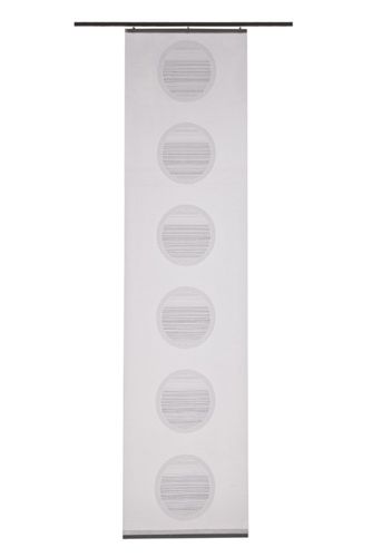 Artikelbild Flächenvorhang Gardine Janis Grafik 245x60cm Homing halbtransparent 5919-09