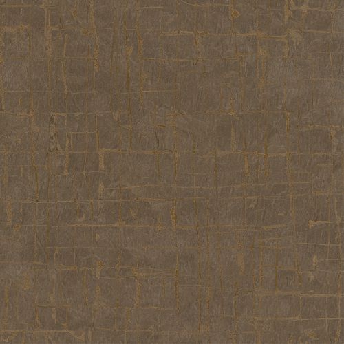 Artikelbild Dieter Langer Tapete Vlies Tango Struktur braun Metallic 58809