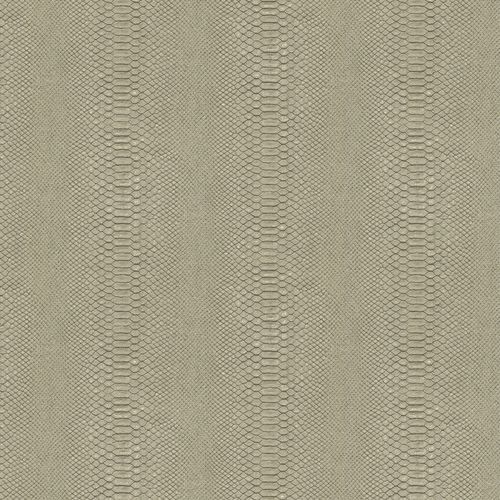 Artikelbild Dieter Langer Tapete Vlies Tango Schlangenhaut grün Metallic 58842