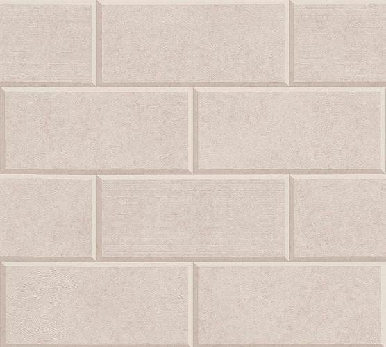 Wallpaper Versace Home 3D tiles taupe beige Versace 34322-3