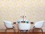 Versace Home Wallpaper tendril white orange glitter 34325-3 3