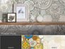 Tapetenrolle Vlies Kombinationsmöglichkeiten Versace Home Teller Design silberweiß grau Metallic 34901-3 5