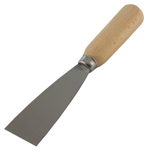 Metallspachtel Maler Spachtel mit Holzgriff 40mm