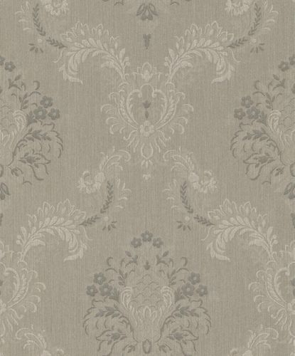 Textile Wallpaper Rasch Textil Mirage ornament grey anthracite 079059