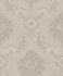 Artikelbild Tapete Vlies Mirage Rasch Textil Ornament cremegrau grau Glitzer 079066 1
