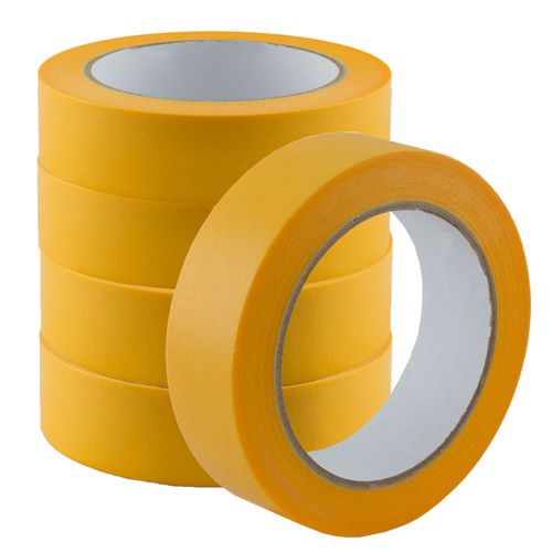 5x Adhesive Gold-Tape Masking Painting Tape 50m x 30mm
