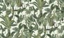 Wallpaper Erismann Paradisio tropical leaves white green 6303-07 1