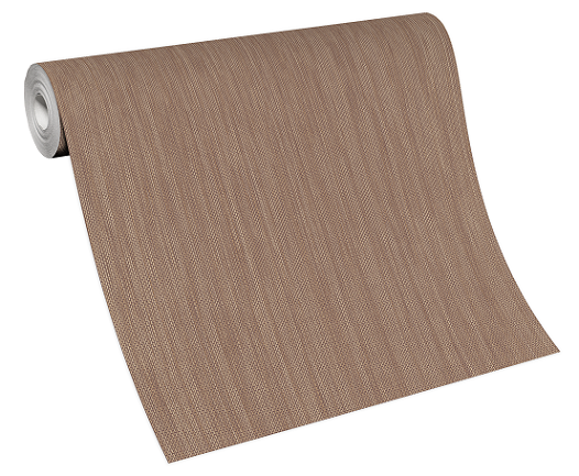 Wallpaper non-woven 6309-11 structured unicoloured brown