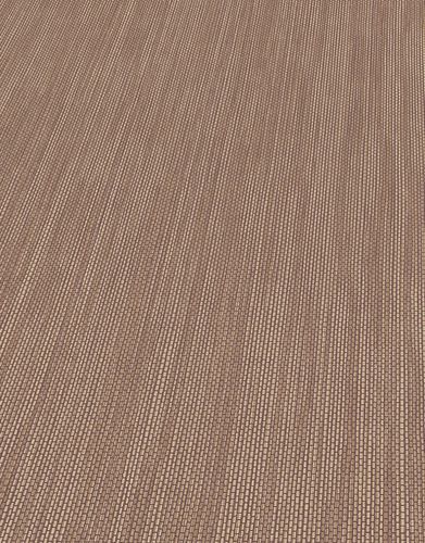 Wallpaper non-woven 6309-11 structured unicoloured brown