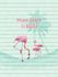 Fototapete Vlies Flamingo Miami Beach Florida 255x300cm 1