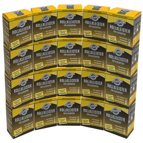 20x Rollkleister Vlies Kleister Vliestapeten Instant Kleister 4kg