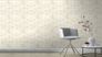 Room picture Non-woven Rasch bricks used cream light grey  446319 3