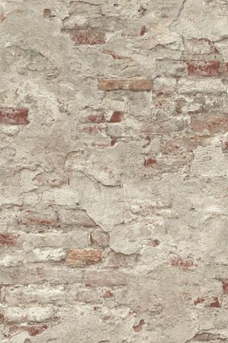Vliestapete Rasch Factory 3 Naturstein Used taupe rotbraun 939323