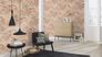 Raumbild Vliestapete Rasch Factory 3 Naturstein Used taupe rotbraun 939323 3
