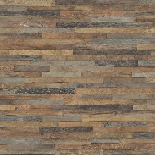 Vliestapete Rasch Factory 3 Holzdesign 3D braun grau 939811