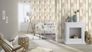 Room picture 2 Non-woven Rasch wooden planks vintage cream white grey  941647 4