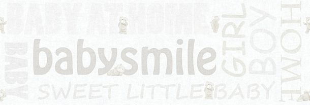 Tapeten-Borte-Kinder-Teddy-Schrift-weiss-beige-M_1
