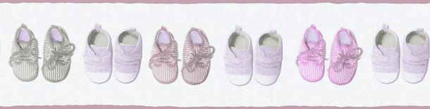 Tapeten-Borte-Kinder-Kinder-Schuhe-weiss-lila-35_1