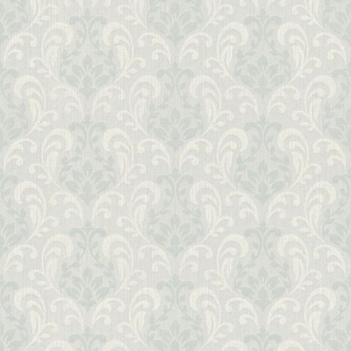 Textile wallpaper Rasch Textil Sky ornament light grey bluegrey 082400