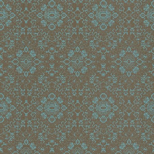 Vliestapete Rasch Textil Palau Ornament petrol anthrazit 228938