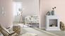 Picture Wallpaper plain spangle pink silver glitter Rasch Sparkling 523157 3