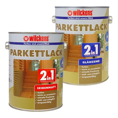 2in1 Parkettlack Wilckens farblos 2,5 L