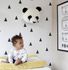 Product picture Wallpaper child Triangle white black Rasch Textil 138942 2