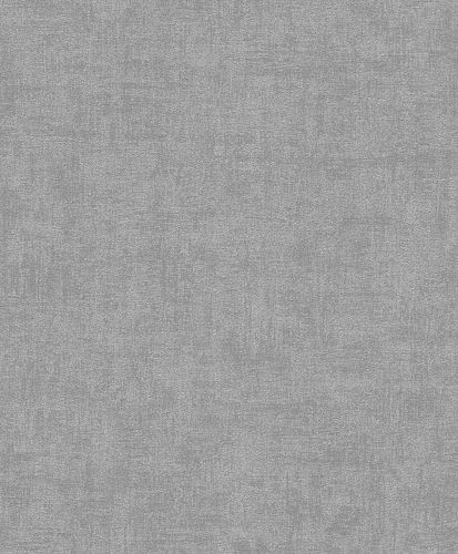 Picture Wallpaper non-woven texture plain silver grey Rasch 489941