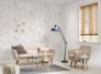 Artikelbild Vlies Tapete Palmenblatt hellgrau Hygge livingwalls 36385-1 1