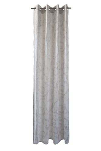 Artikelbild Ösenvorhang Gardine Schal Floral Elin blickdicht natur 245x140cm 5079-00