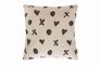 Cushion Cover Cozz Hearts Faiza graphit 45x45cm 5062-00 1
