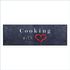 Kitchen Carpet Rug Runner Mat Cooking with Love | non-slip 1