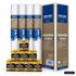 8x Erfurt EcoVlies EV150 Glattvlies Variovlies 150m² | 8x Kleister 1