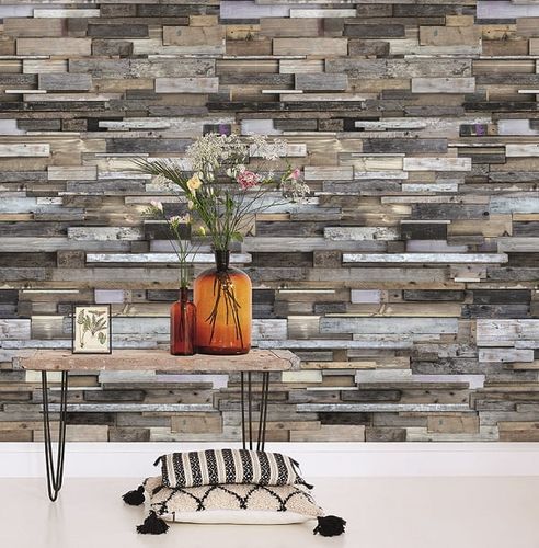 Digitaldruck-Vlies-Fototapete-3D-Holzwand-bunt--EP6001-188783_1