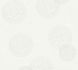 Wallpaper Non-Woven Circle Graphic Floral white 34771-1 1