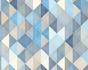 Article picture Non-Woven Wallpaper Scandinavian triangle graphic blue 36786-3 1