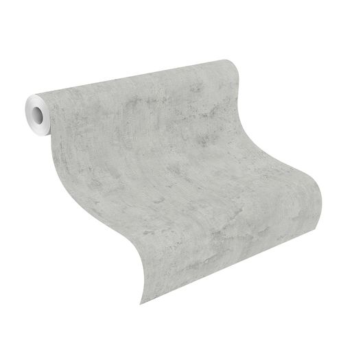 Detailbild Tapete Vlies tapetenwechsel Beton wand Putz grau 407341