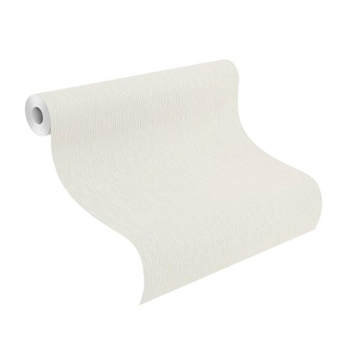 product picture  Non-woven wallpaper tapetenwechsel textured white gloss 809008