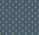 Artikelbild Tapete Vlies Grafik Raute blau 36973-4 1