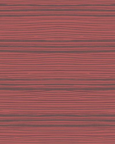 Artikelbild Tapete Quergestreift 31213 rot lila Metallic