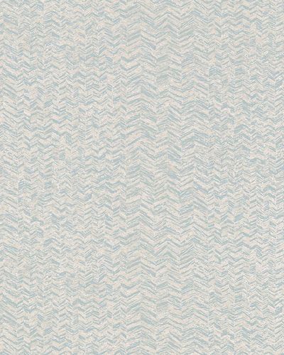 Artikelbild Tapete Fischgrät Design 31243 blau beige 