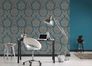 Non-Woven Wallpaper Uni Design blue 36899-6 4
