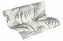 Non-Woven Wallpaper Bamboo Leaves Design cream silver 2