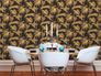 Non-Woven Wallpaper Bamboo black orange 36919-5 4