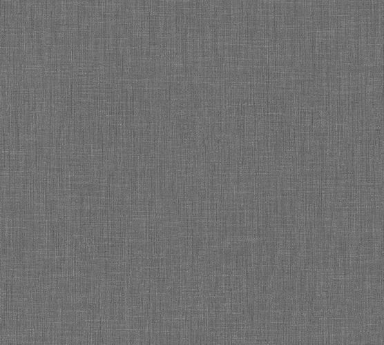 Vliestapete-Uni-Textil-Optik-anthrazit-36922-3-191335