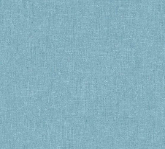 Non-Woven Wallpaper Textile Look Uni blue white 36925-8