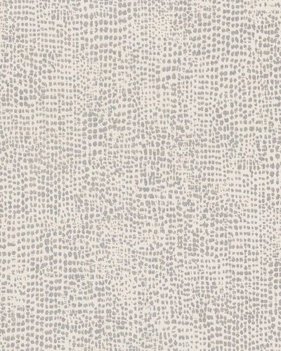Wallpaper non-woven dotted cream beige Metallic 31306