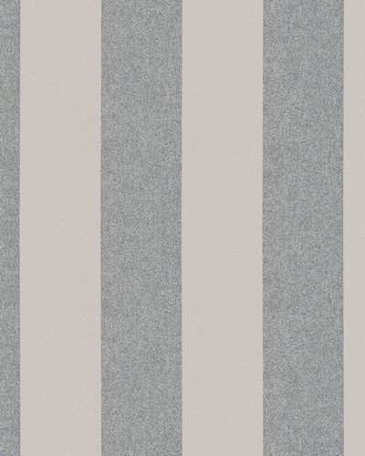 Artikelbild Tapete Vlies Streifen cremebeige silber 31325