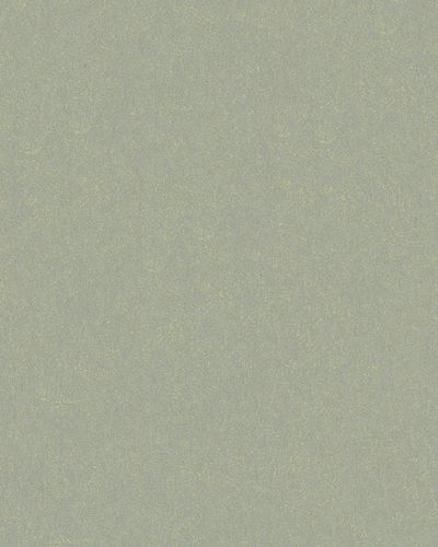Non-Woven Wallpaper uni silver green yellow Metallic